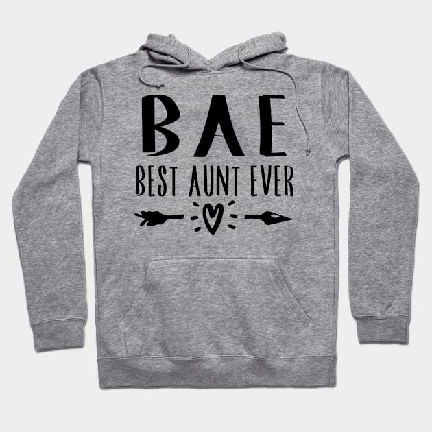 Best Aunt Ever Hoodie by cecatto1994